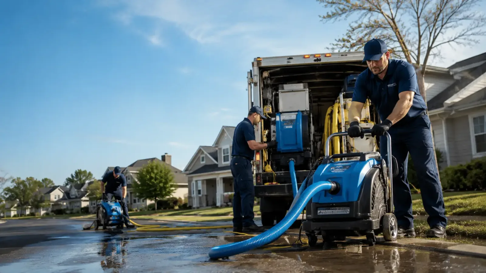 Flood Damage Cleanup in Benwood, WV